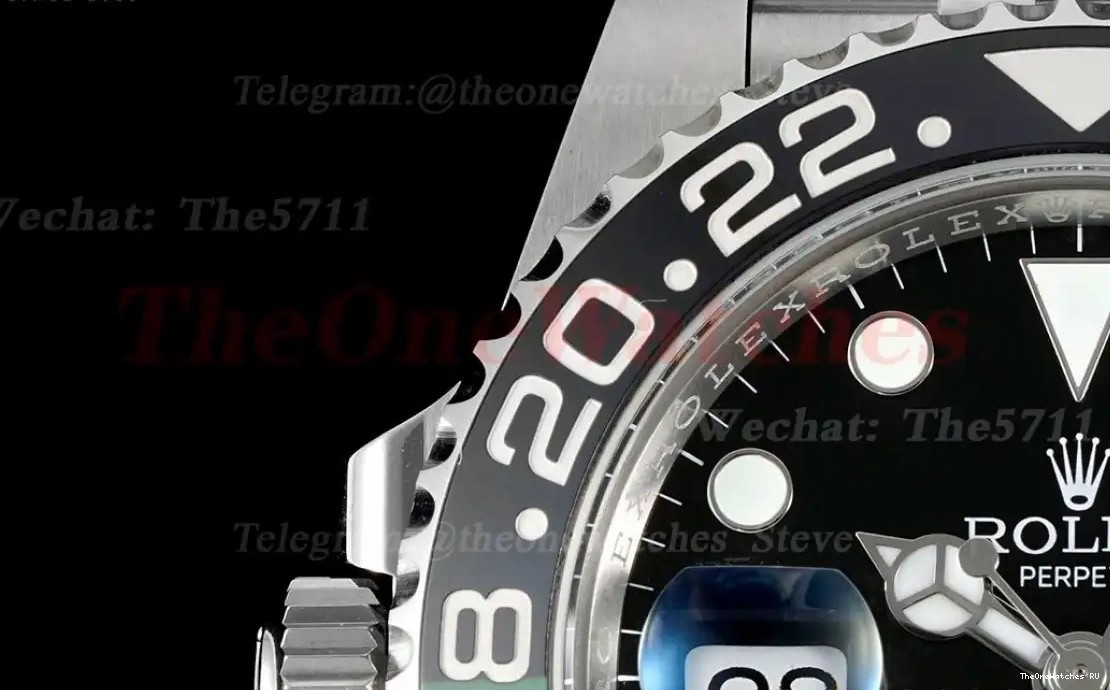 SS Master 126720 SS 40mm II Dial EWEF SH3285 Sprite Jub Black GMT 0627